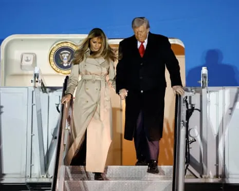The US President Preparing to Meet King Charles while Protesters Convene in Windsor and London